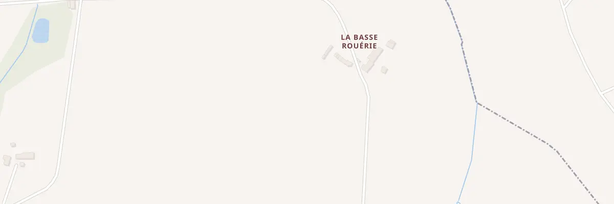 Plan du 5073 La Basse Rouerie à Mellé