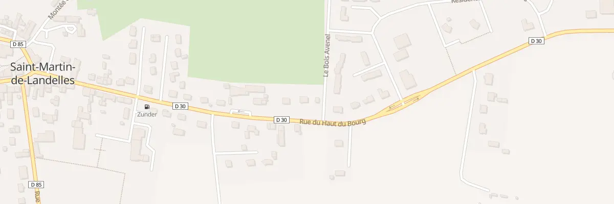 Plan du 28 Rue du Haut du Bourg St-Martin à Saint-Hilaire-du-Harcouët