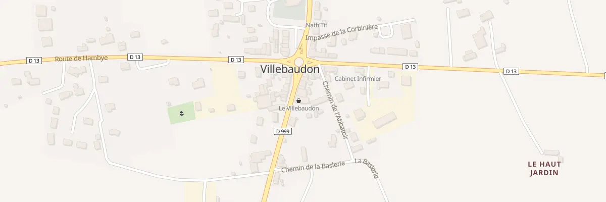 Plan du 11 Rte de Percy à Villebaudon