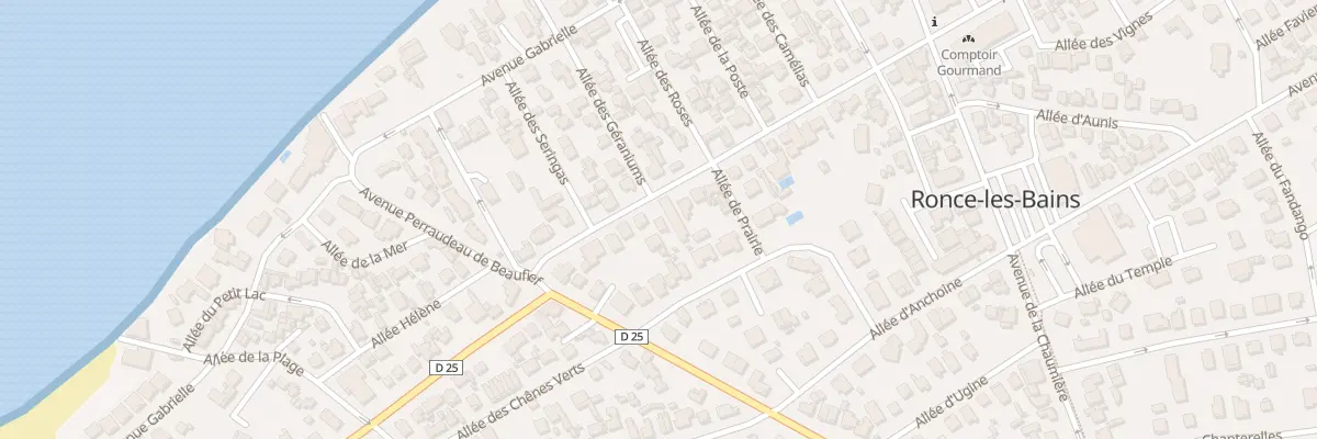 Plan du 101 Av de Beaupreau à La Tremblade