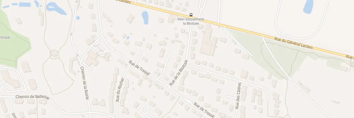 Plan du 6 Rue de la blottaie à Ombrée d’Anjou