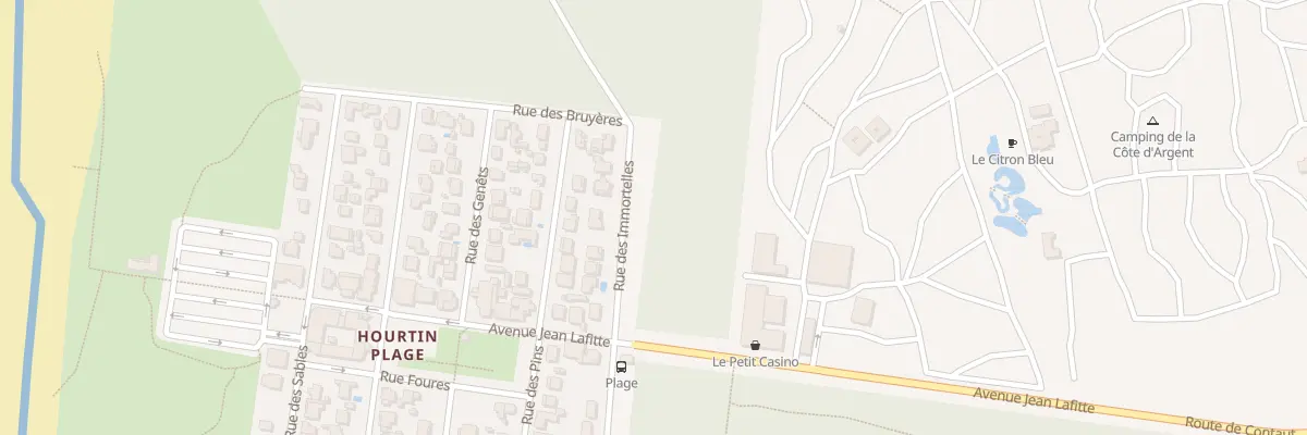 Plan du 3 Rue des Immortelles à Hourtin