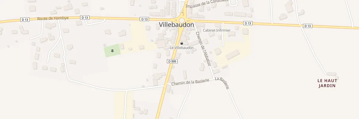 Plan du 5024 Le Bourg à Villebaudon