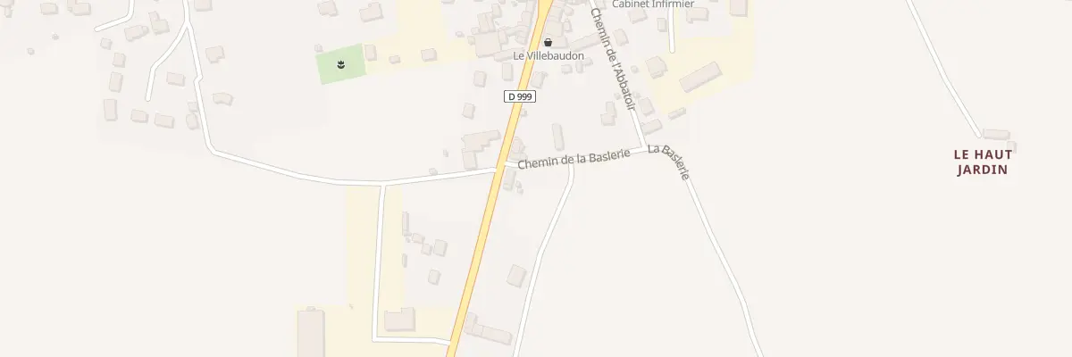 Plan du 5028 Le Bourg à Villebaudon
