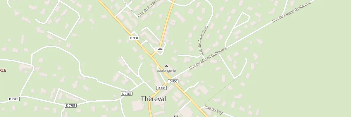 Plan du 16 Rue des Noisetiers à Thèreval