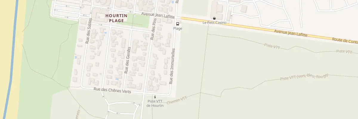Plan du 23 Rue des Immortelles à Hourtin