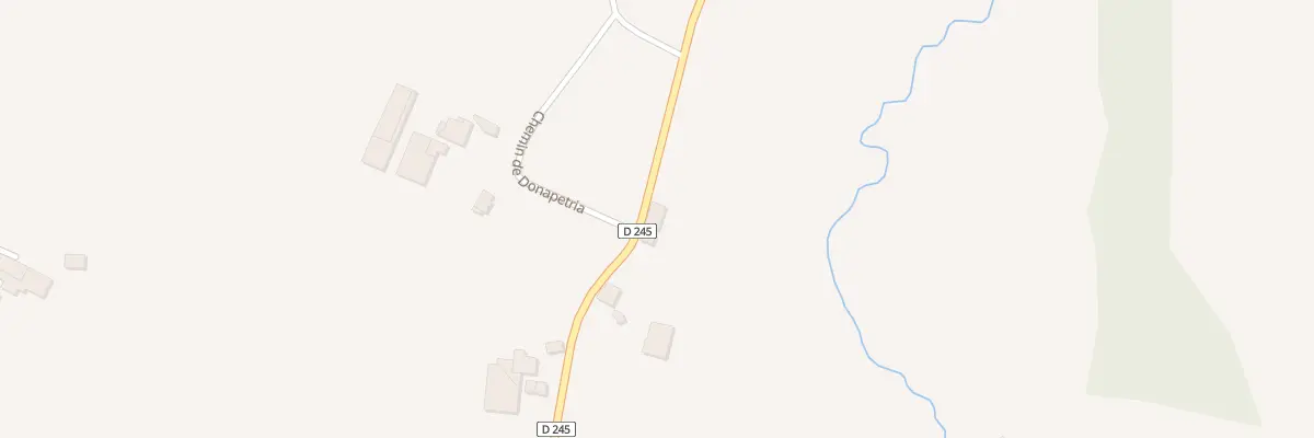 Plan du 870 Rte de Méharin à Armendarits