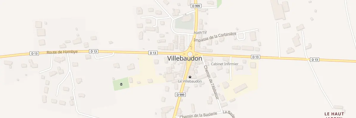 Plan du 5043 Le Bourg à Villebaudon