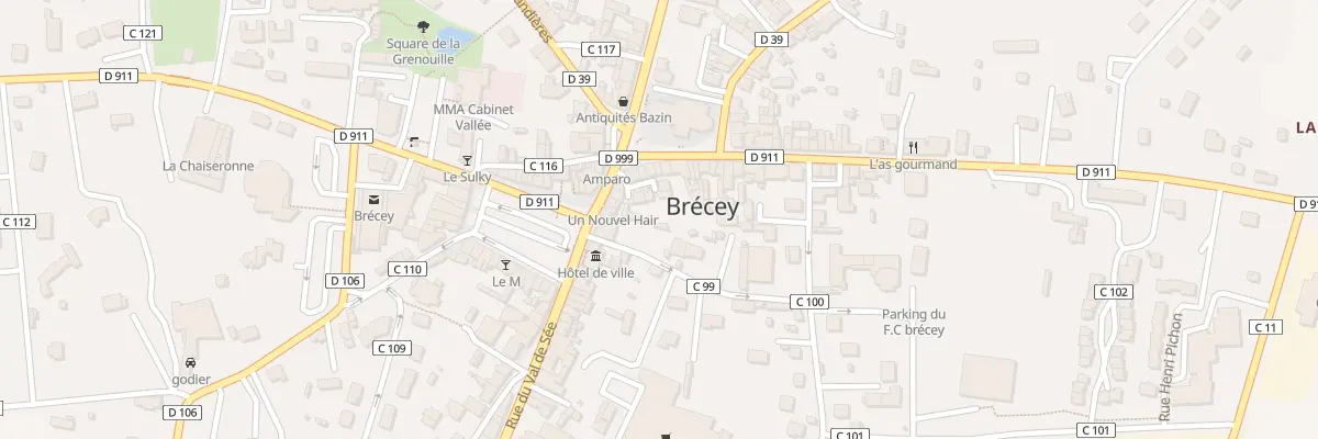 Plan du 4B Rue du Stade à Brécey