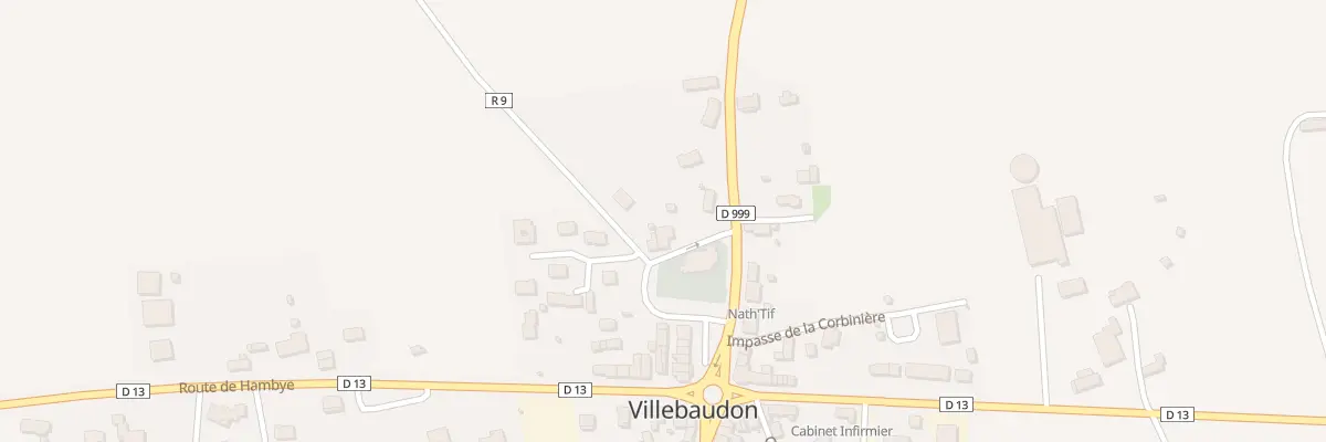 Plan du 5132 Le Bourg à Villebaudon