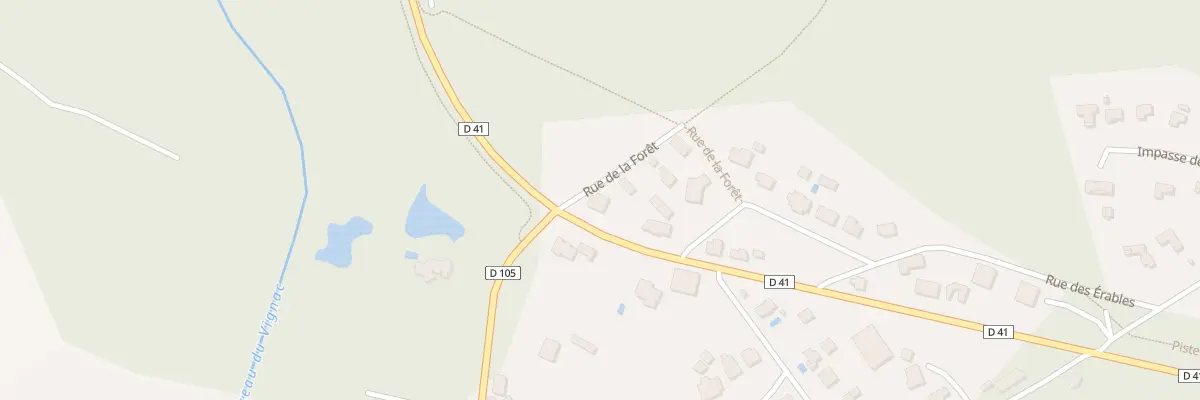 Plan du 444 Rte des Plages à Lévignacq