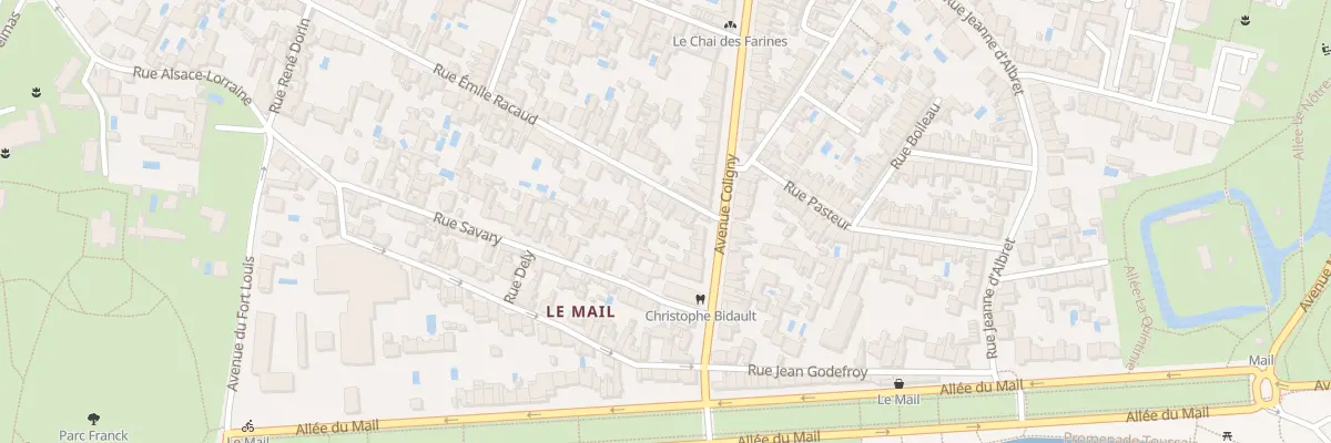 Plan du 3 Rue Émile Racaud à La Rochelle