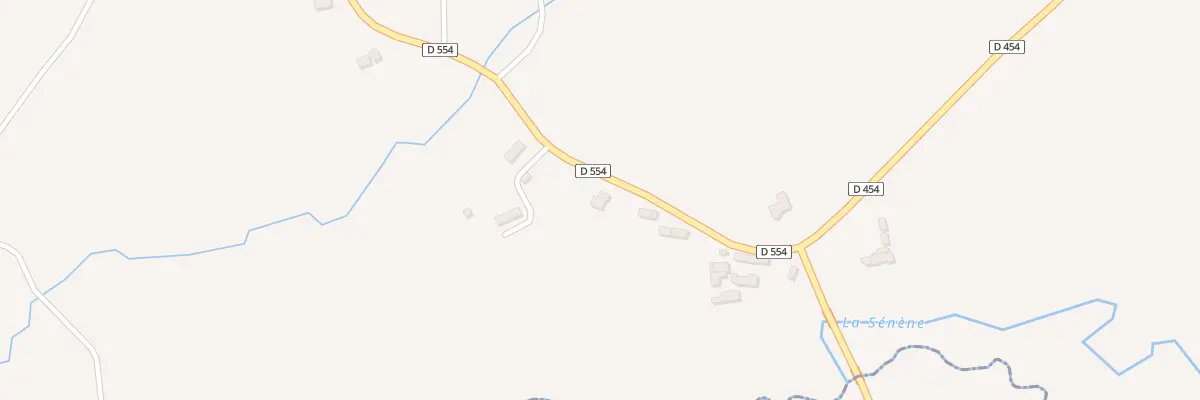 Plan du 5323 La Douve à Beslon
