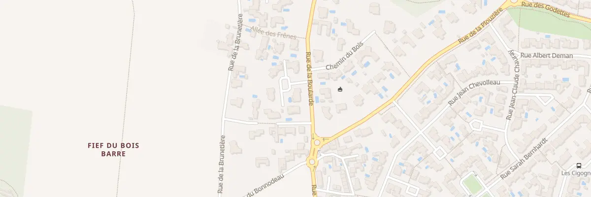 Plan du 1 Rue de la Frênaie à Lagord