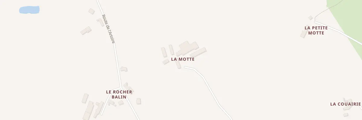 Plan du 9 La Grande Motte à Landéan