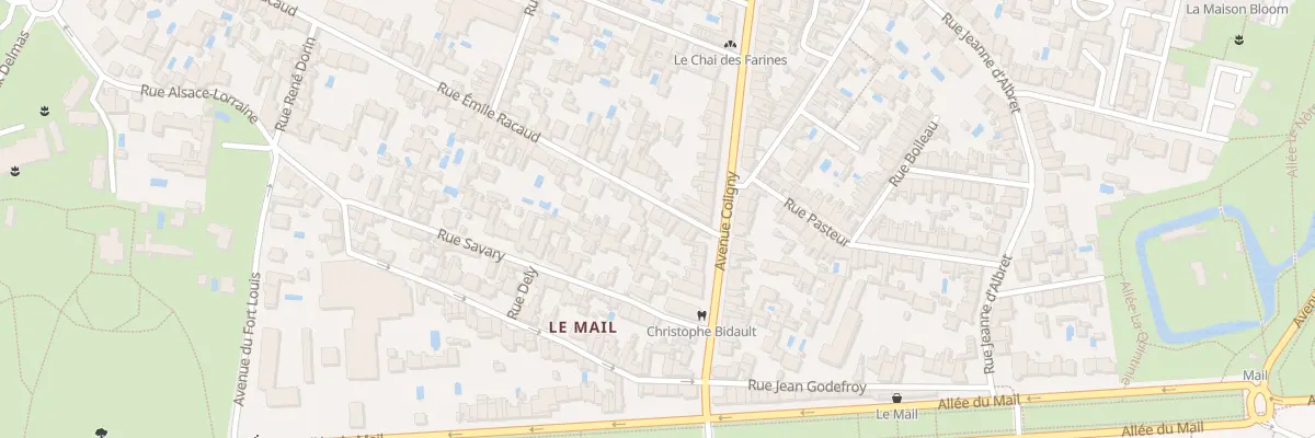 Plan du 5B Rue Émile Racaud à La Rochelle