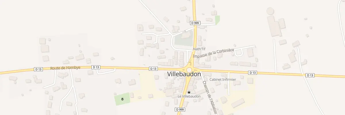 Plan du 5051 Le Bourg à Villebaudon