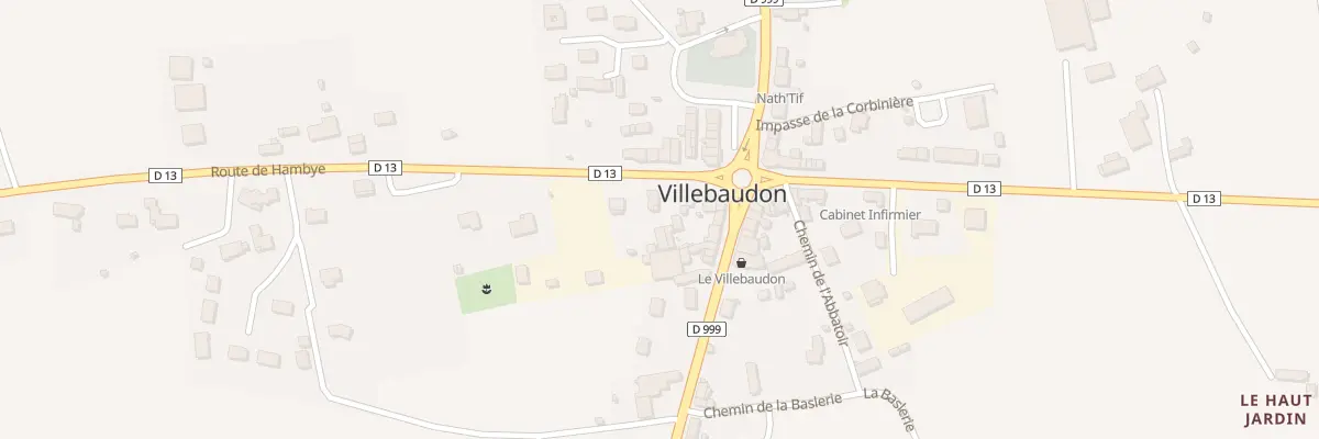 Plan du 5046 Le Bourg à Villebaudon