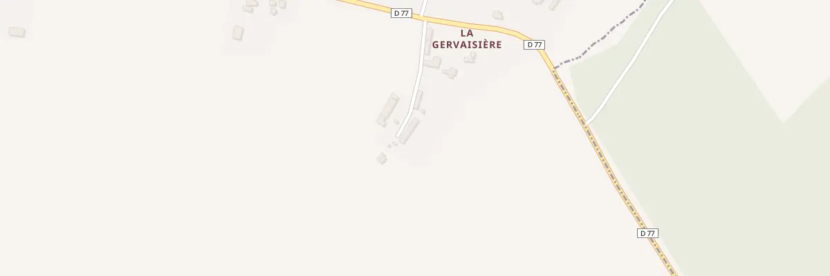 Plan du 5092A Village de la Gervaisiere à Saint-Martin-de-Bonfossé