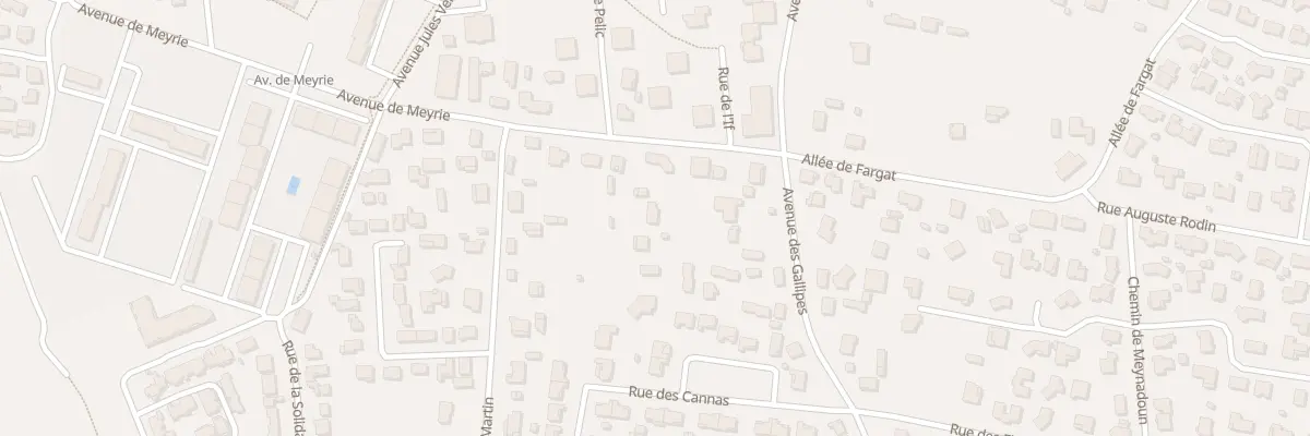 Plan du 506 Av de Meyrie à Biscarrosse
