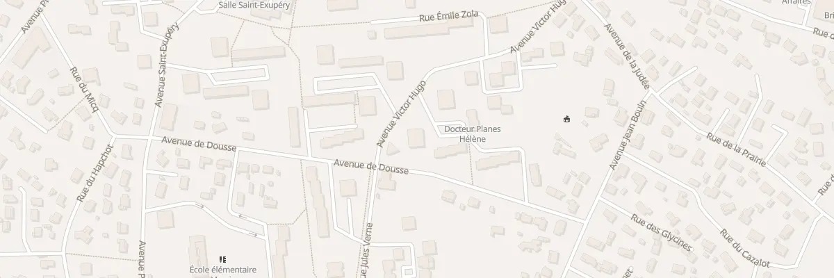 Plan du 54 Rue Peychan à Biscarrosse