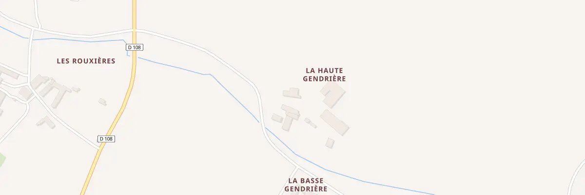 Plan du 5012 La Haute Gendriere à Châtillon-en-Vendelais