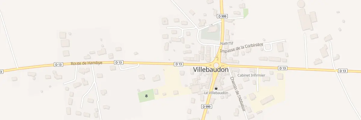 Plan du 5049 Le Bourg à Villebaudon
