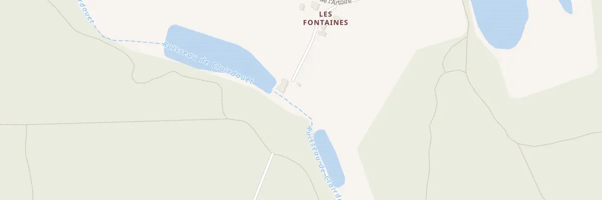Plan du 4 Les Fontaines à Landéan