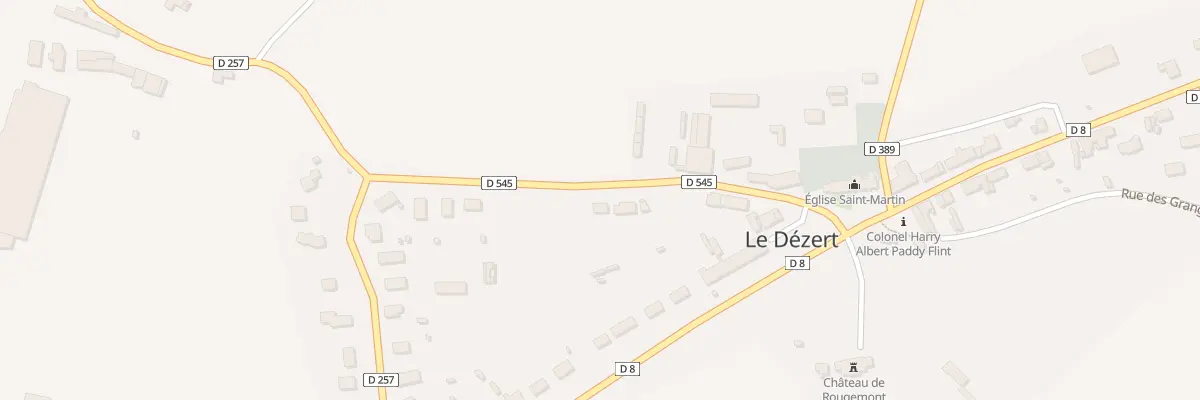 Plan du 3 Rue du Jardin de Haut au Dézert