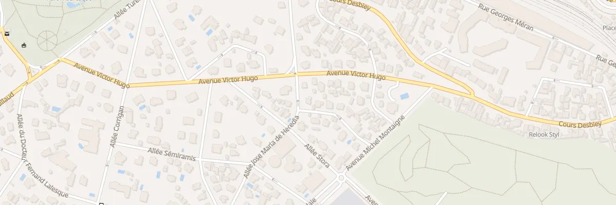 Plan du 4 All José-maria de Heredia à Arcachon