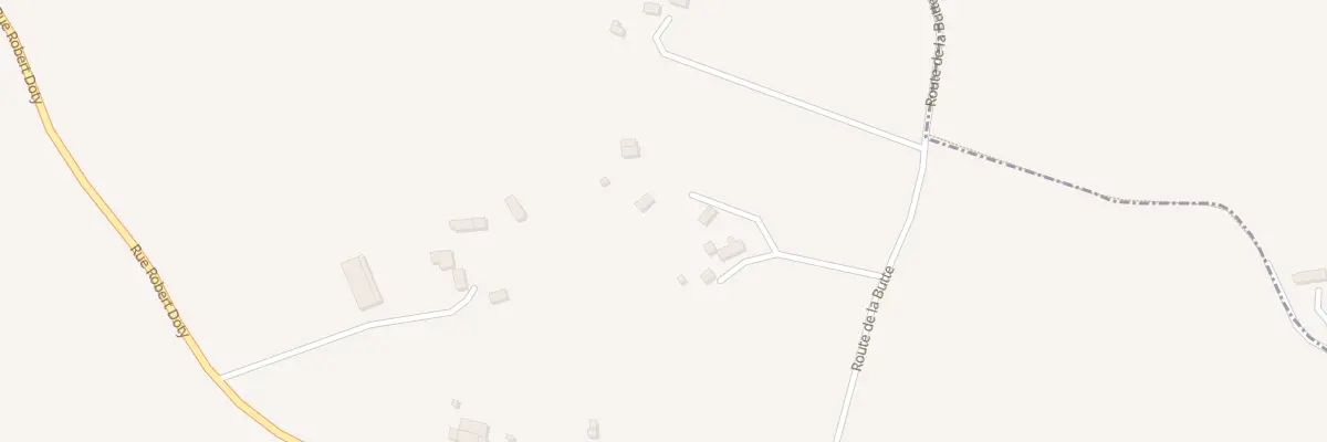 Plan du 5 Rte de la Butte à La Chapelle-Cécelin