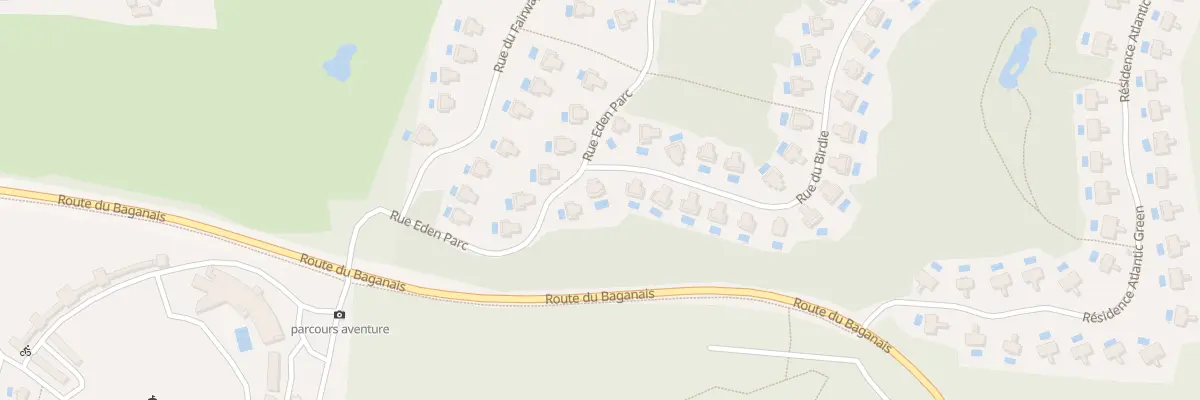 Plan du 2 Rue du Birdie à Lacanau