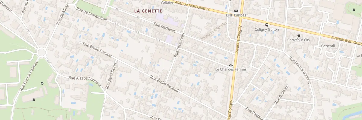 Plan du 19 Rue Tessereau à La Rochelle