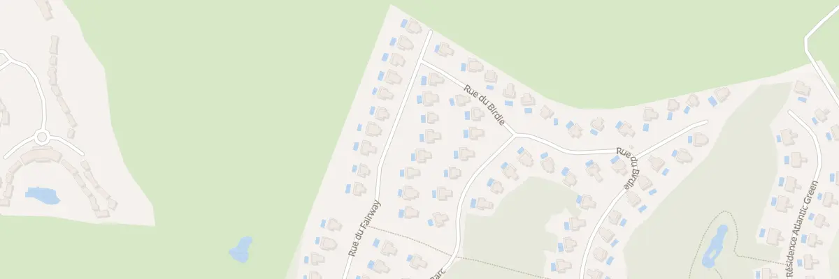 Plan du 22 Rue du Fairway à Lacanau
