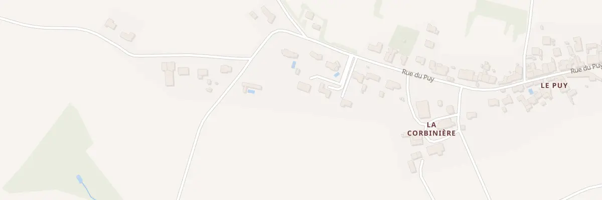 Plan du 36T Rue du puy à Moutiers-sur-le-Lay
