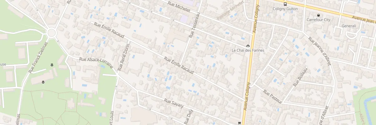 Plan du 31 Rue Tessereau à La Rochelle