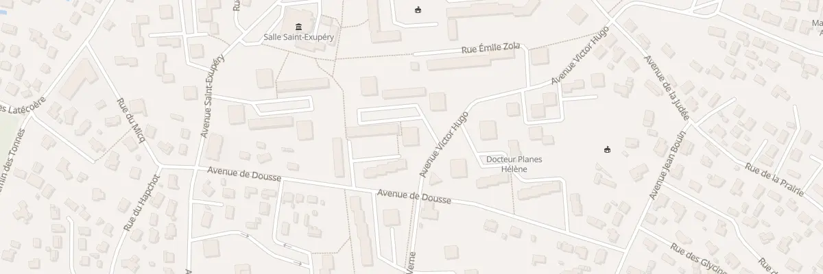 Plan du 248 Rue de la Garenne à Biscarrosse