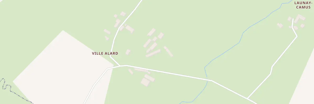 Plan du 2 Ville a Lard à Landéan