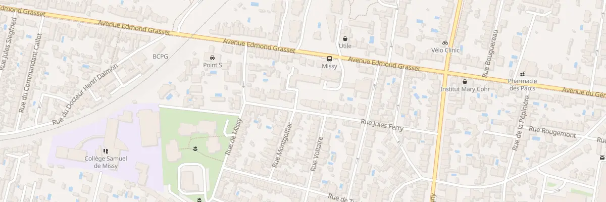Plan du 30 Rue Jules Ferry à La Rochelle