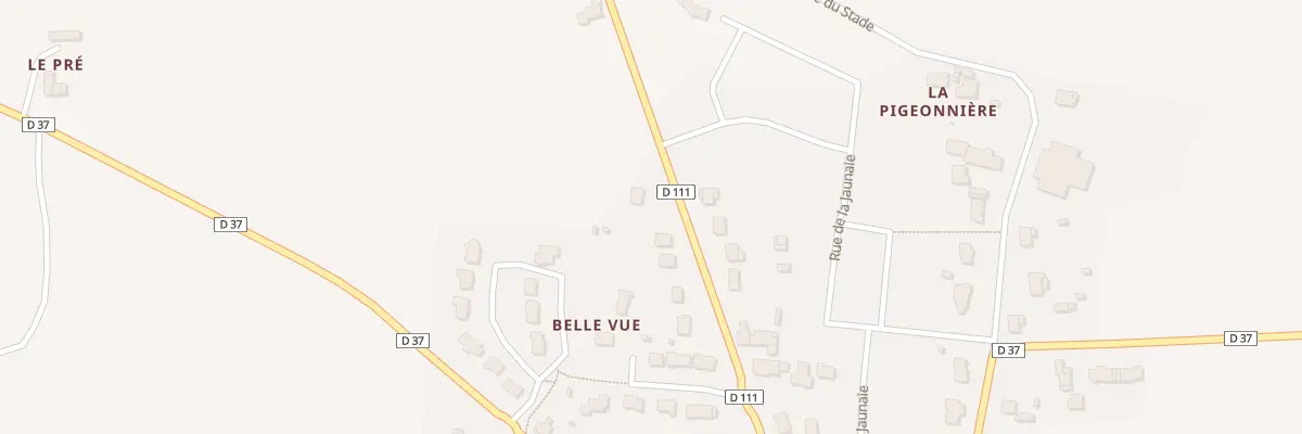 Plan du 25 Rue du Pinel à Saint-Germain-du-Pinel