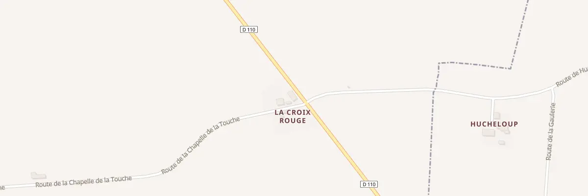 Plan du 1921 Rte de la Chap de la Touche à Brains-sur-les-Marches