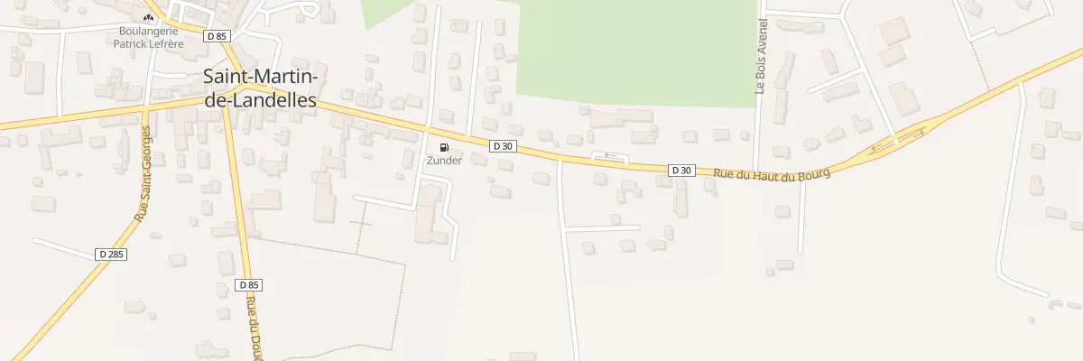 Plan du 29 Rue du Haut du Bourg St-Martin à Saint-Hilaire-du-Harcouët
