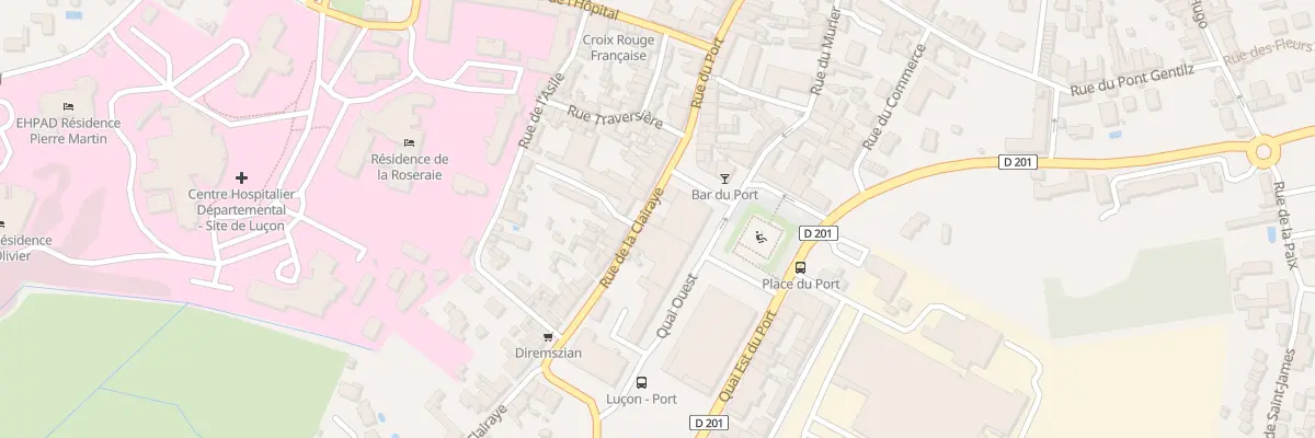 Plan du 1 Rue de la clairaye à Luçon
