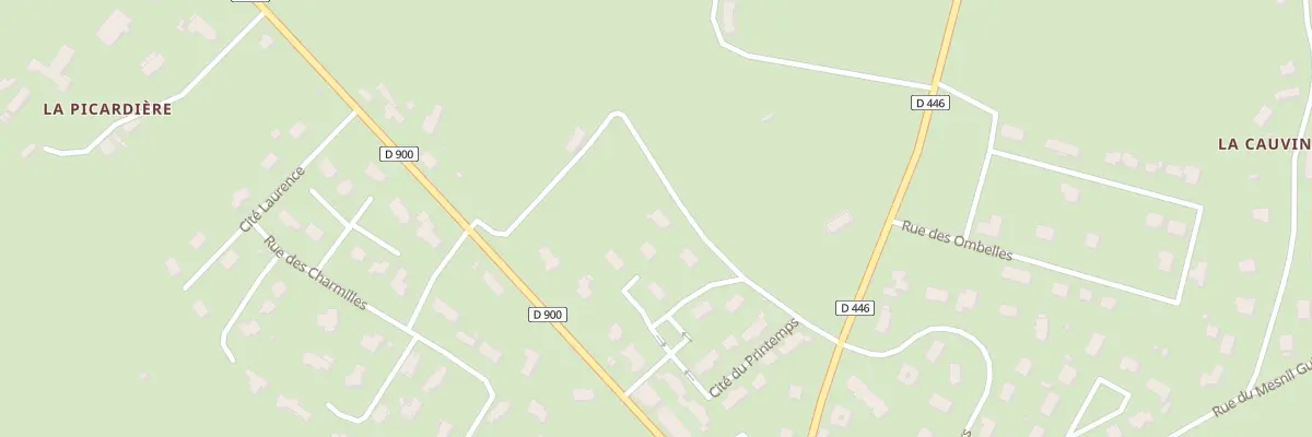 Plan du 8 Res des Pommiers à Thèreval