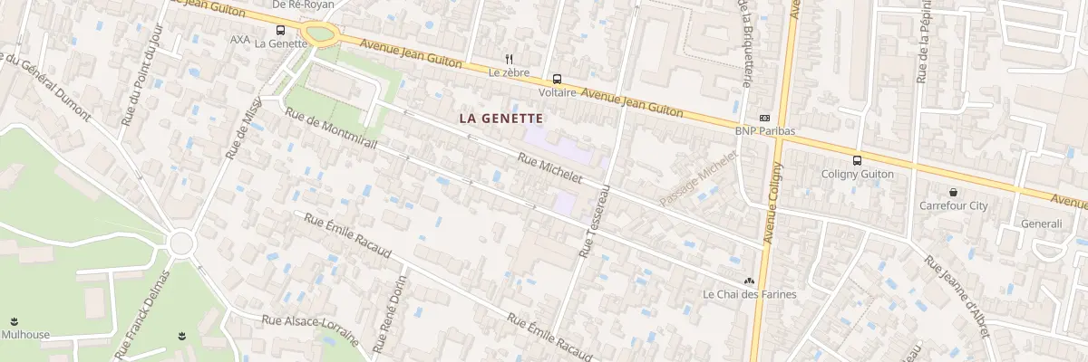 Plan du 41 Rue Michelet à La Rochelle