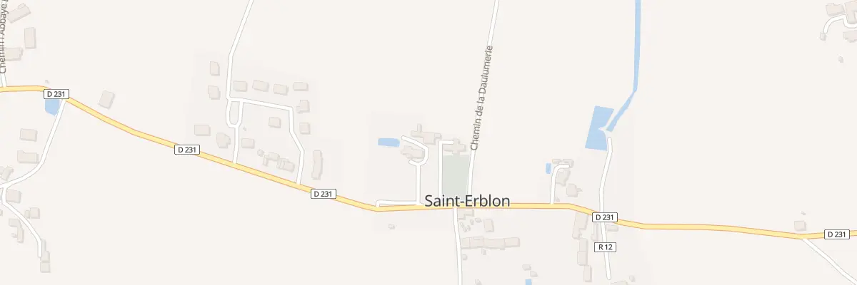Plan du 9 Rue de la Promenade à Saint-Erblon