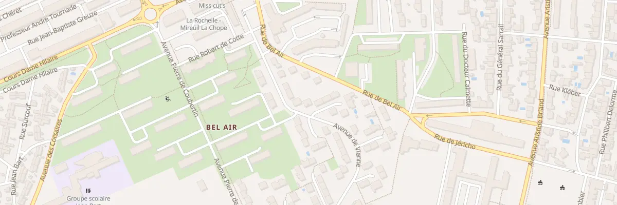 Plan du 1 Rue Jean Michel Chevotet à La Rochelle
