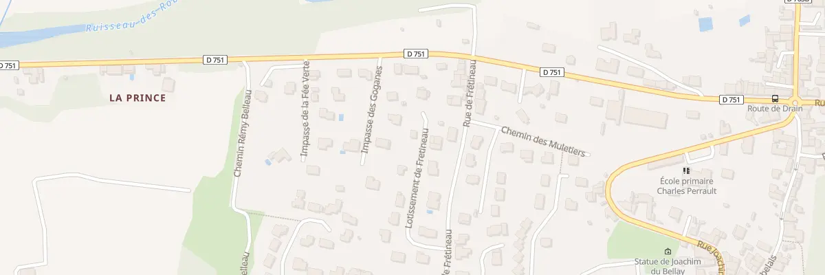 Plan du 5711 Lot de Fretineau (Lire) à Orée d’Anjou