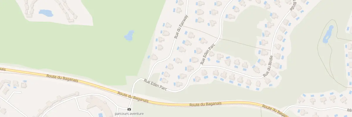 Plan du 6 Rue du Fairway à Lacanau