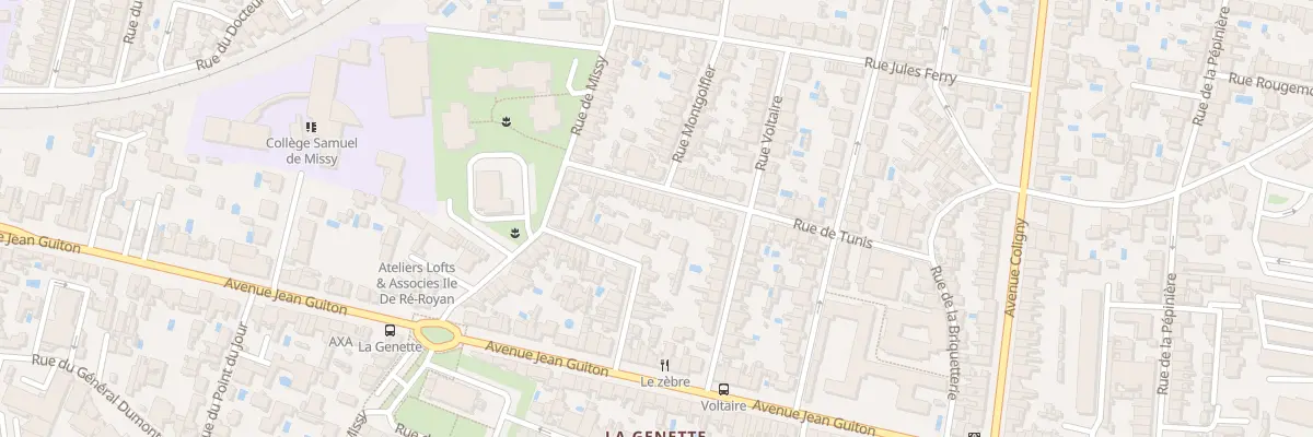 Plan du 19T Rue de Tunis à La Rochelle